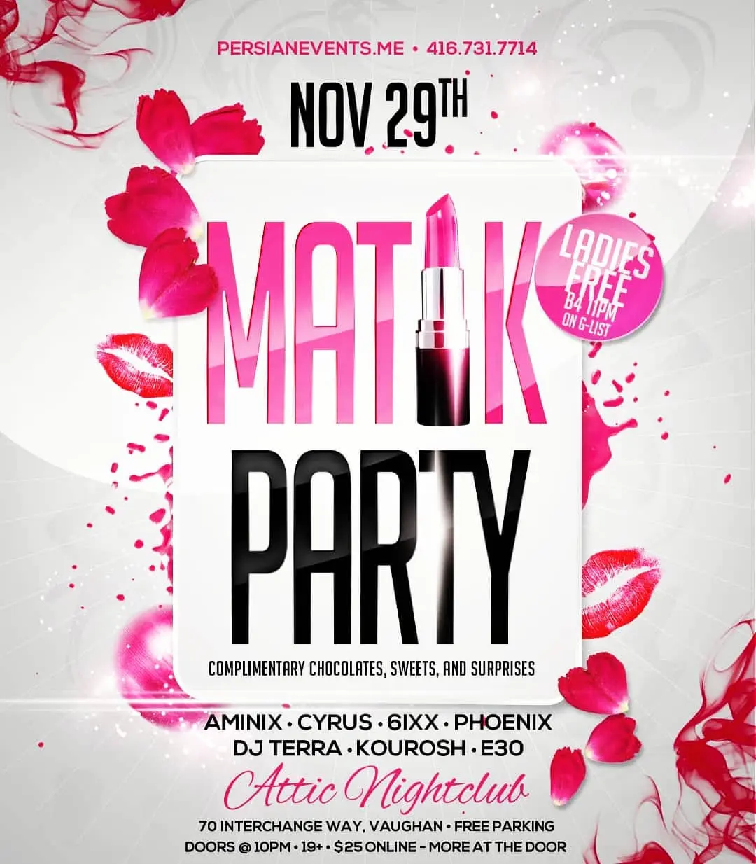 Matik Party Persian event